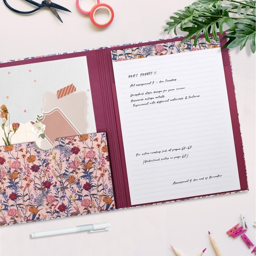 Floral Notepad - Picture 2 of 4